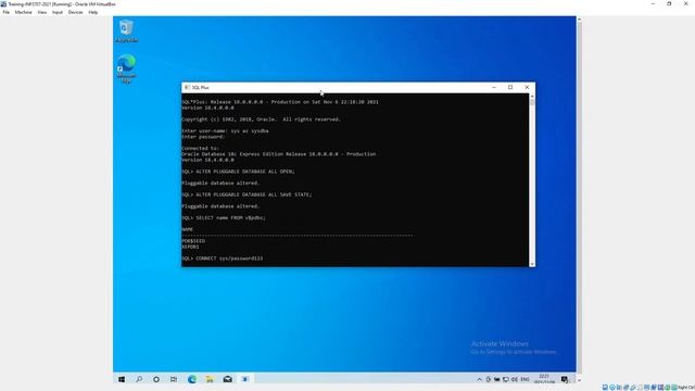 INF3707 - Testing and unlocking hr user смотреть онлайн