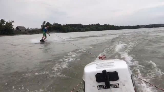 Honda bf15 H.Y 5.0 wakeboard смотреть онлайн