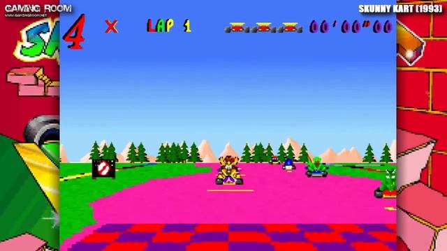 Skunny Kart [MS-DOS] (1993) - Velharia #15 смотреть онлайн