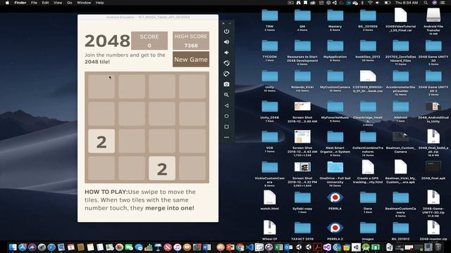 2048 From Android Studio to UNity смотреть онлайн