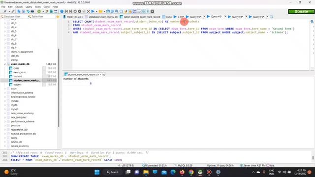 How to use COUNT SQL Functions in sql query | DBMS 1 | Task 27 смотреть онлайн