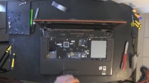 LENOVO Y550 take apart video, disassemble, how to open disassembly