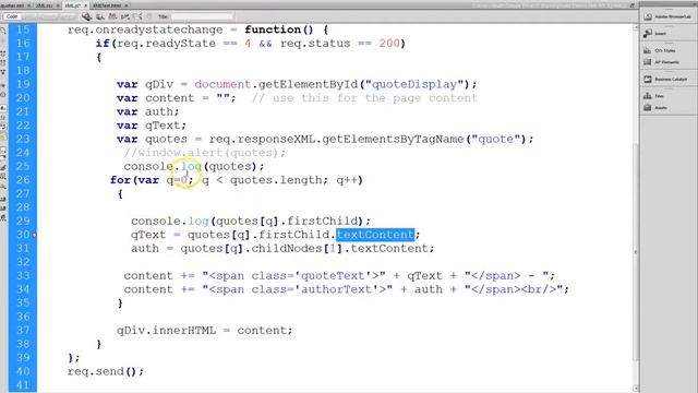 AJAX 3: Using XML Data with AJAX смотреть онлайн