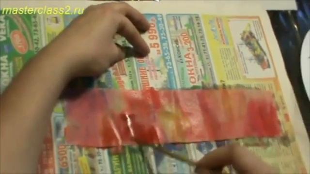 Роза из ткани без инструментов. Часть 3. Мастер-класс смотреть онлайн