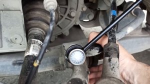 Замена стоек амортизатора Ссанг Енг Актион. Стойки стабилизатора, рулевые наконечники..