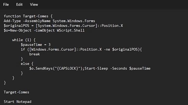 Powershell For Hackers - Detect Mouse Movement смотреть онлайн
