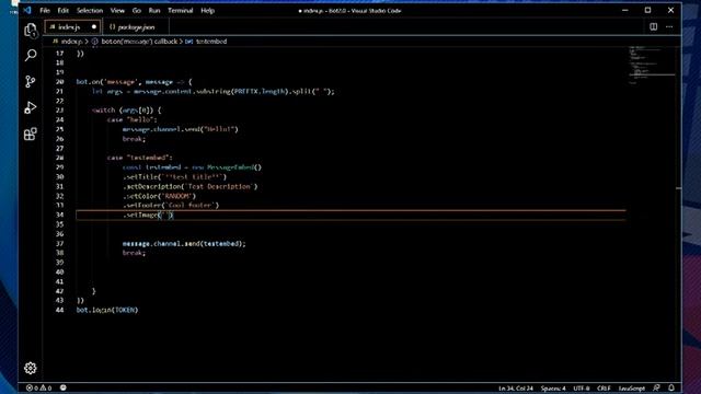 Create Embeds With Discord.js смотреть онлайн