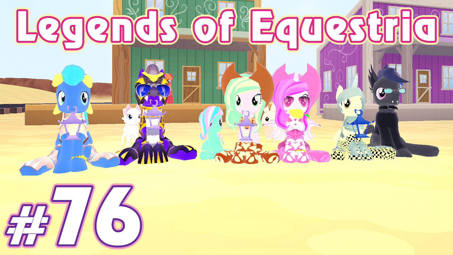 Ковбойские аксессуары - Legends of Equestria - #76 смотреть онлайн