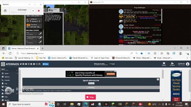 Geyser Spigot Plugin - Demonstration смотреть онлайн