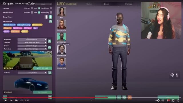 YOU NEED TO SEE THIS NEW LIFE SIMULATION GAME ? // Life By You смотреть онлайн
