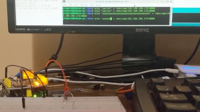 Arduino + Ethernet Shield password protected LED смотреть онлайн