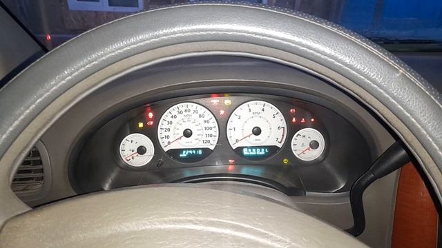 Chrysler town and country 2005 (Додж караван 4) мотор 3,3, заводим в мороз -33 смотреть онлайн