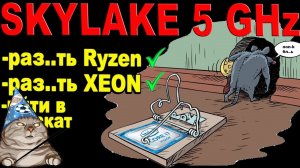 i7 6700 oc 5 GHz vs RYZEN 2600 (4,2) vs XEON 1650 (4,5) Benchmark.