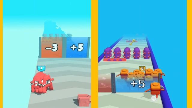 A Fun NumberBlocks Merge Game! Number Cube vs Merge Alphabet Letter Lore Run level: 1-20 смотреть онлайн