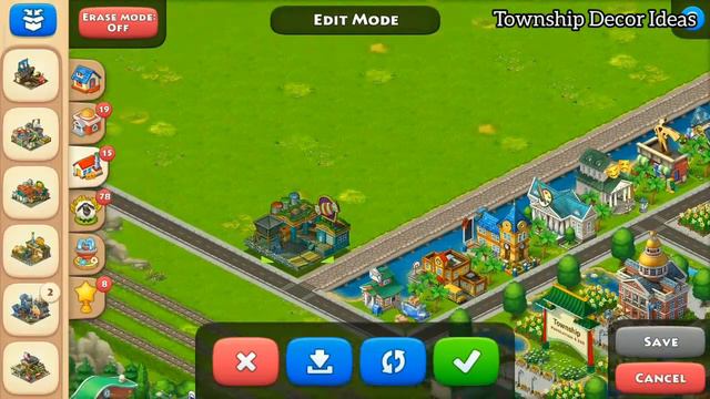 Township Layout Idea 😍 || Full Town Decoration || Level 40-50 смотреть онлайн