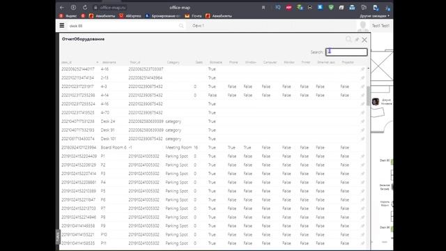 Карточка - отчёт об оборудовании в офисе смотреть онлайн