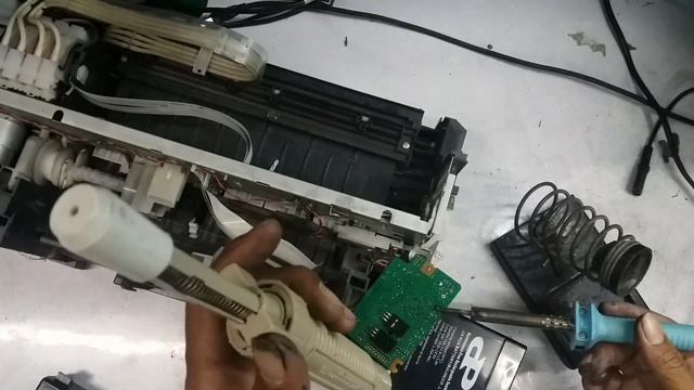 How to repair epson L120/L110 no power смотреть онлайн