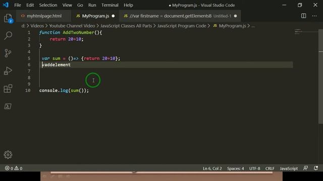 JavaScript Class #15 | Arrow Function | Anonymous Function | Fat Arrow Function смотреть онлайн