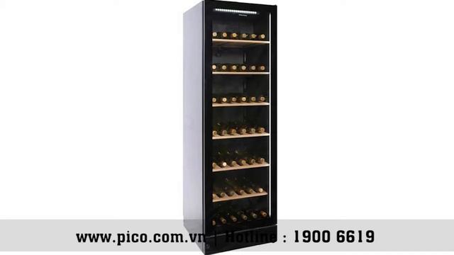 Tủ Bảo Quản Rượu Vintec V190SG2EBK 170 Chai- Pico.vn смотреть онлайн