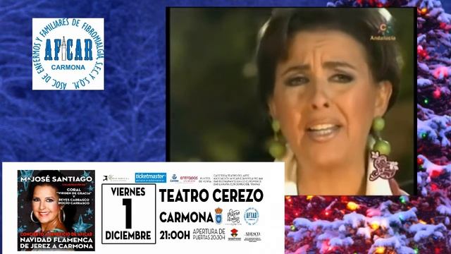 María José Santiago en Concierto "Navidad Flamenca de Jerez a Carmona" 1 de Diciembre 2017 смотреть онлайн