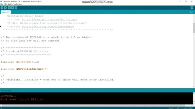 How to control an LED with ESP8266 and a telegram bot? | ESP8266 Projects | NodeMCu Project esp8266 смотреть онлайн