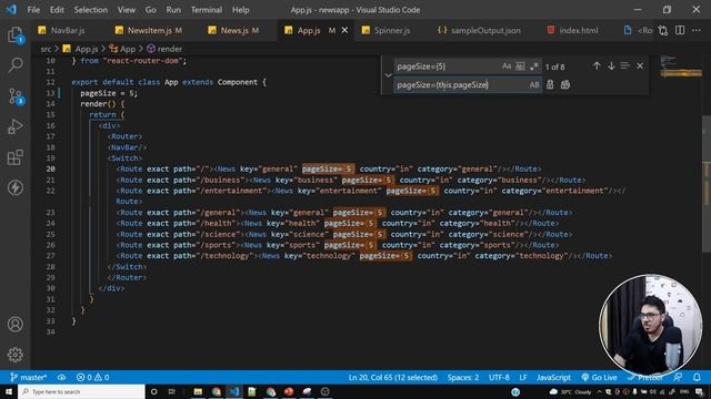 Refactoring News component to use the same function | Complete React Course in Hindi #33 смотреть онлайн