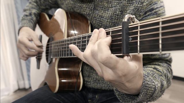 Fly Me To The Moon - Frank Sinatra | Fingerstyle Guitar Cover смотреть онлайн
