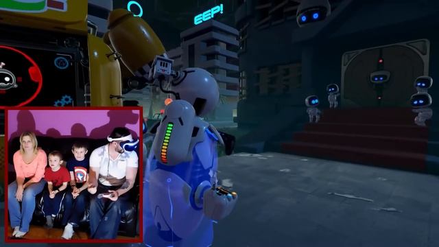 PLAYROOM VR WITH THE FAMILY :) PSVR Gameplay смотреть онлайн