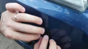 Заглушка крюка переднего бампера Opel Astra H