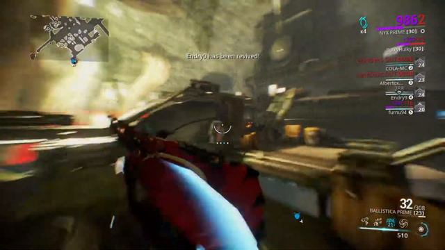 Warframe NYX in the Law of Retribution Solo Nightmare смотреть онлайн