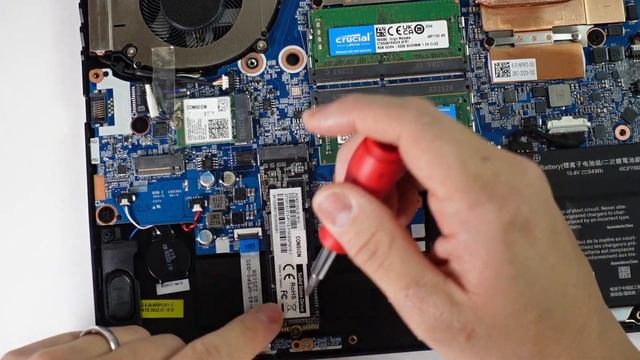 How to install SSD into Gigabyte G5 KE laptop смотреть онлайн