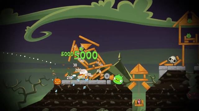 Новая! Angry Birds Friends Halloween. смотреть онлайн