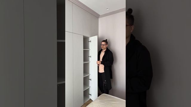 Где хранить вещи в маленькой квартире? ? #системахранения #встроенныйшкаф #рекомендации смотреть онлайн