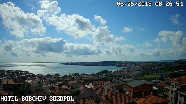 Созополь веб камера - Отель Бобчев 25.06.18 смотреть онлайн