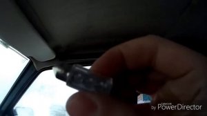 Замена лампочки в плафоне освещения салона ВАЗ 2113, 2114, 2115