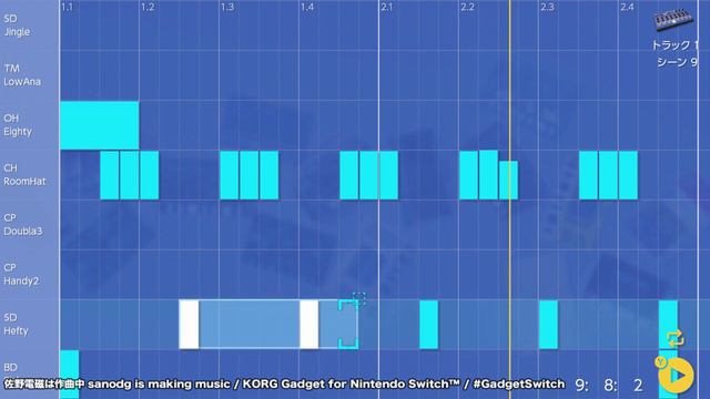 03 sanodg's Making of Summer Line with KORG Gadget for Nintendo Switch #GadgetSwitch смотреть онлайн