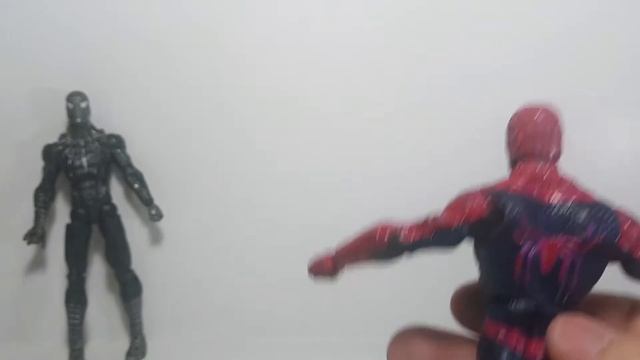 Custom Red-Suit Spider-Man 3 Figure | Black Suited Spider-Man Figure Custom - A Chewy Mew Review! смотреть онлайн