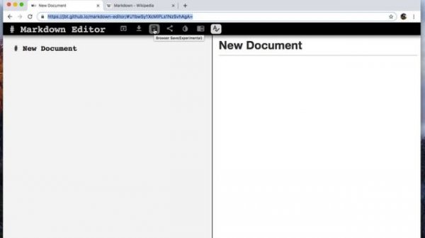 GitHub Pages: Working with a MarkDown Editor