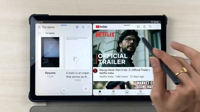 Samsung Tab S6 Lite Multitasking | Samsung Tab S6 Lite Double Screen смотреть онлайн