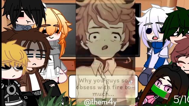 ✨Anime Characters React To Each Other Part 2?(the Promise Neverland)?