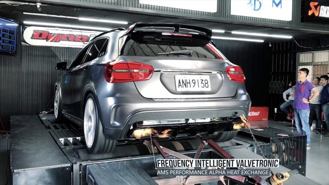 Legend of Mercedes-Benz M133 GLA45 x Fi Exhaust - World Record 536whp / 499wtq смотреть онлайн