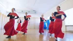 Фламенко в Учебно-оздоровительном отделе ГБНОУ «СПБ ГДТЮ»