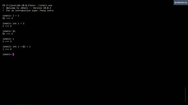 JShell Basics 4 - Scratch variables смотреть онлайн