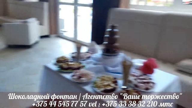 Шоколадный фонтан /Агентство "Ваше торжество" смотреть онлайн