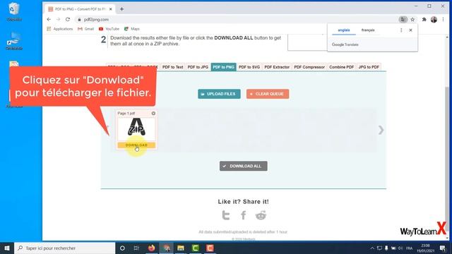 Comment convertir un PDF en PNG смотреть онлайн