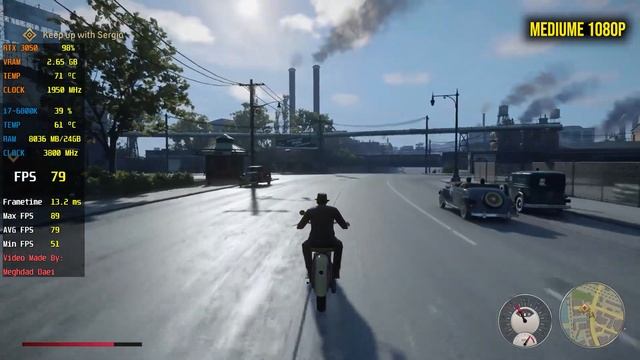 Mafia Definitive RTX 3050 8GB All Setting FPS & Gameplay & Benchmark 1080P смотреть онлайн