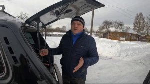 Замена газлифта багажника Нивы.