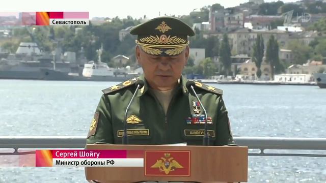 Экипажу гвардейского ракетного крейсера «Москва» министр обороны Сергей Шойгу вручил орден Нахимова смотреть онлайн