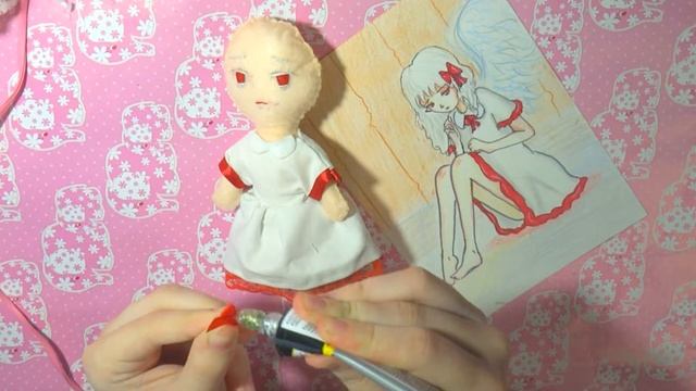 КУКЛА ИЗ ФЕТРА "ДЕВОЧКА АЛЬБИНОС"| КАК СШИТЬ КУКЛУ ИЗ ФЕТРА|Fasahon san смотреть онлайн