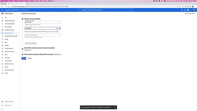 Getting Credentials Google Cloud Platform смотреть онлайн